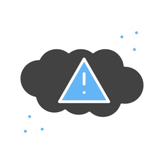 Air Pollution icon vector image. Suitable for mobile apps, web apps and print media.