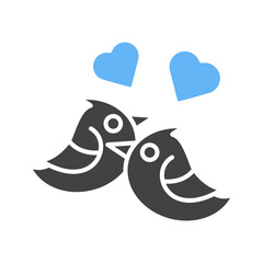 Birds icon vector image. Suitable for mobile apps, web apps and print media.