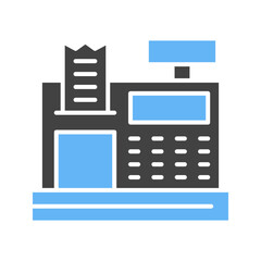 Cashier Machine icon vector image. Suitable for mobile apps, web apps and print media.