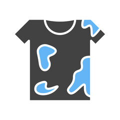 Dirty Clothes icon vector image. Suitable for mobile apps, web apps and print media.
