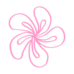 cute pink flower decorative