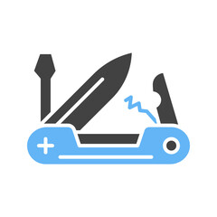 Penknife icon vector image. Suitable for mobile apps, web apps and print media.