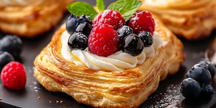 puff pastry desert