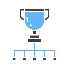 Tournament icon vector image. Suitable for mobile apps, web apps and print media.