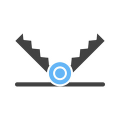 Trap icon vector image. Suitable for mobile apps, web apps and print media.