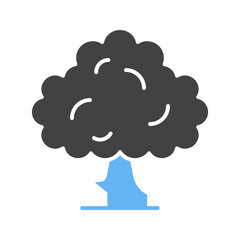 Tree icon vector image. Suitable for mobile apps, web apps and print media.