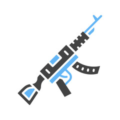 Weapon icon vector image. Suitable for mobile apps, web apps and print media.