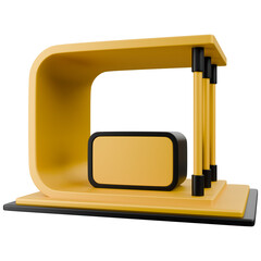 3D Exhibition Display Seller Booth