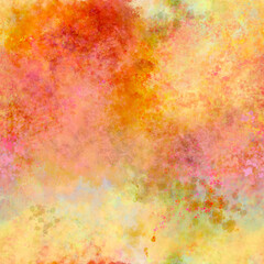 Abstract blurred painted seamless pattern Bright sunny summer autumn tones Grunge effect Grainy motley multicolored background