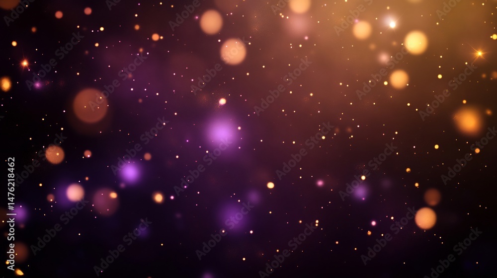 Poster blurred light bokeh background dreamy and glowing atmosphere ideal for holiday designs and soft over