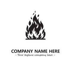 Fire Logo Company Design Illustration Vector Graphic Image