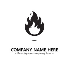 Fire Logo Company Design Illustration Vector Graphic Image