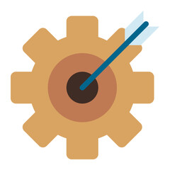 Gear with Dart Target