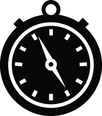 clock icon vector illustration