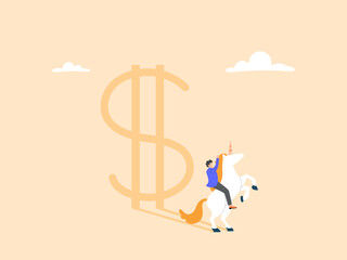 Smart successful entrepreneurs, unicorn startups, and company founders © ThongSam