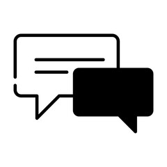 Fototapeta premium dialogue icon 