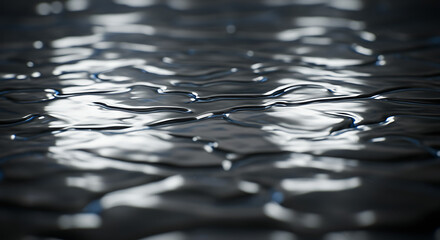 Liquid Metal Abstract Texture Shimmering Elegance Captivating Design