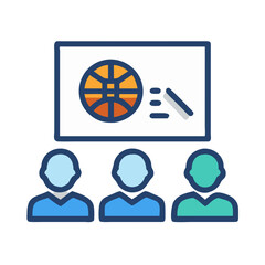 Basketball presentation for students at school or institution