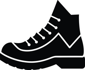 hiking boot icon vector illustration
