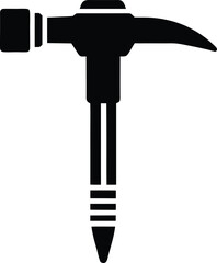 jackhammer tool icon vector illustration