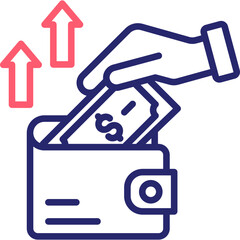 Spending Money Icon
