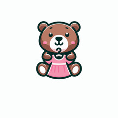 baby clothing logo design vector  