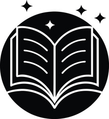 reading list icon vector illustration