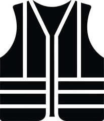 safety vest icon vector illustration