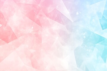 Fototapeta premium Pastel Geometric Abstract Gradient Background with Polygon Shapes Design