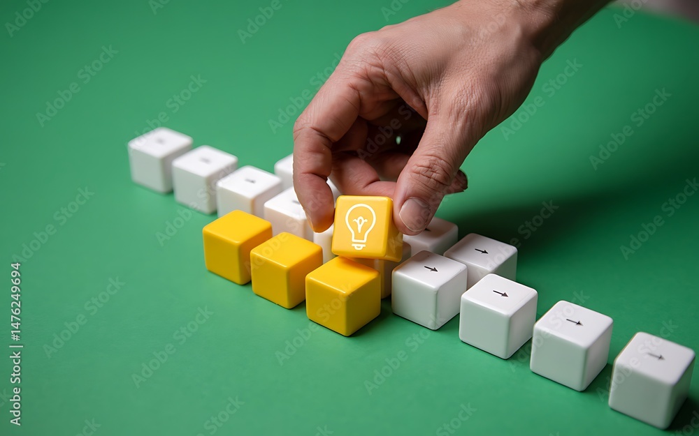 Aufkleber unlocking potential innovative problem solving with creative solutions and strategic thinking for bu