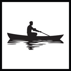 Sailor Pose Sailing Silhouette Art