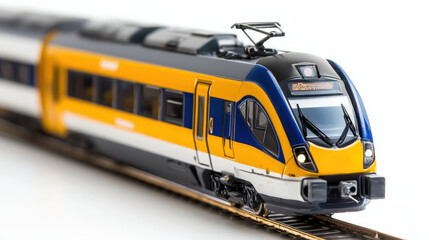 Detailed model train showcasing vibrant colors and intricate design, perfect for collectors and enthusiasts