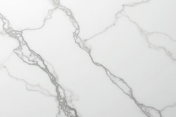 Close-up of a smooth, white marble block, showing its veining and texture , art, background, polished