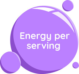 energy per serving