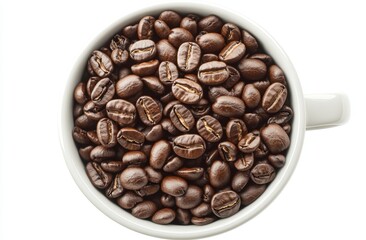 Fototapeta premium Coffee Beans in a Cup