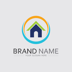 Minimalist Building Logo Icon for Architecture Firms