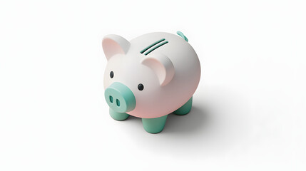 Little Pig saves money manages finances and invests
