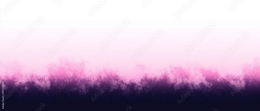 Poster gradient background of pink and purple hues with dark bottom border abstract style for digital desig