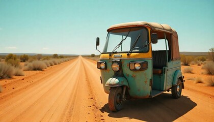 Fototapeta premium Auto rikshaw 