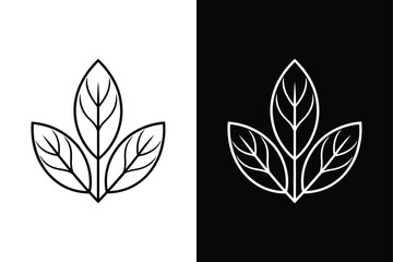 Sorrel Line Icon. Trendy Vector of Fresh Sorrel Leaves