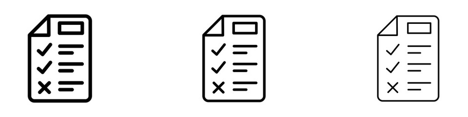 Fototapeta premium Guidelines icons. modern minimalist symbol outline vector flat style