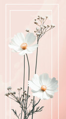 Obraz premium bouquet of white flowers