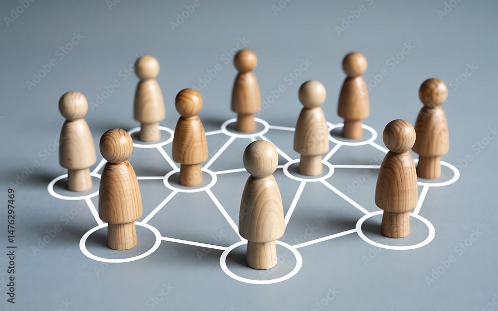 Poster understanding social networks a visual representation of connections and communities. explore the in