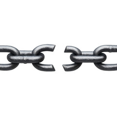 Obraz premium Broken Chain Link