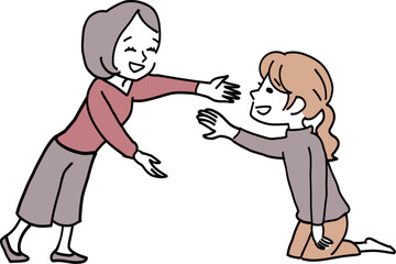 困った人や弱い人はみんなで助け合うもの