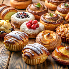 Baked pastries
