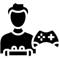 Game Tester Male Icon