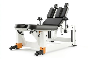 hip abduction and adduction machine isolate on white background