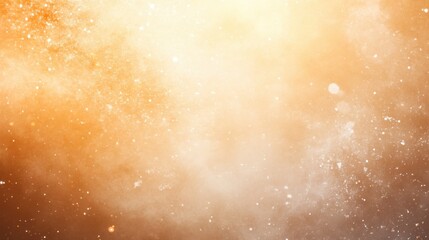 Abstract Cosmic Background with Golden and Brown Tones for Design