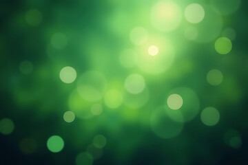 Obraz premium Green bokeh background soft light effect abstract beautiful blurred illustration design